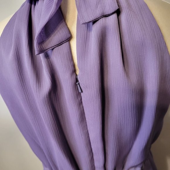 NWOT Union Station Bride's Maid Dress with Twisted Neckline in Colour Size 12/14 - Picture 6 of 10